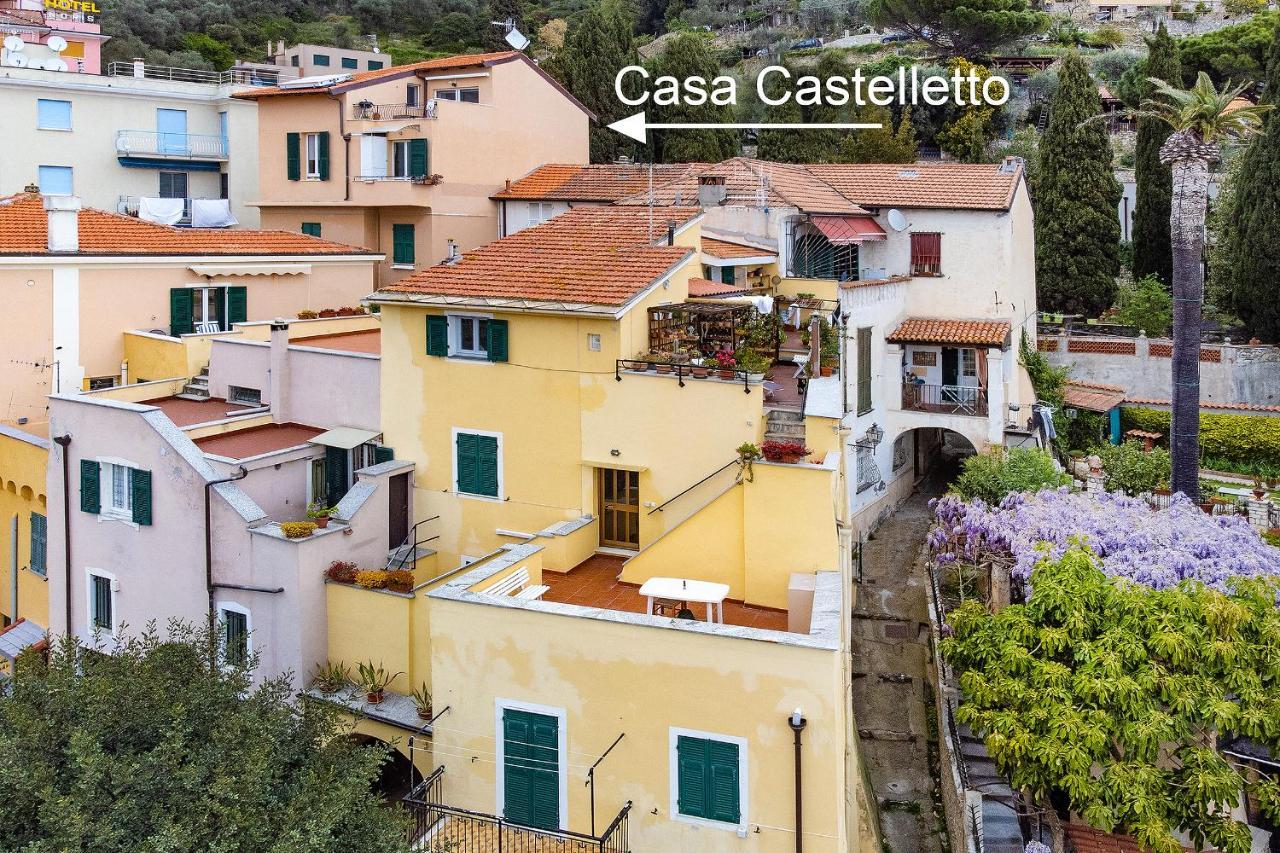Ferienwohnung Casa Castelletto Finale Ligure Exterior foto