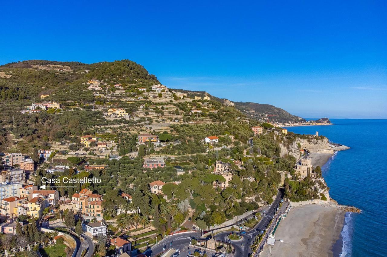Ferienwohnung Casa Castelletto Finale Ligure Exterior foto
