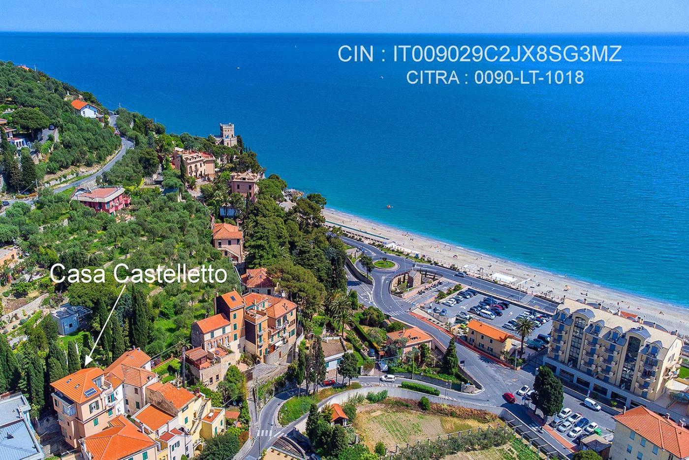 Ferienwohnung Casa Castelletto Finale Ligure Exterior foto